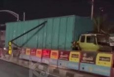 Portal Jrakah Kembali Ambruk Dihantam Tronton, Dishub Semarang Kejar Ganti Rugi dan Siapkan Sanksi Tegas
