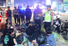 Cegah Gangster dan Kejahatan Jalanan, Polisi Patroli hingga Dini Hari di Wilayah Kabupaten Pekalongan
