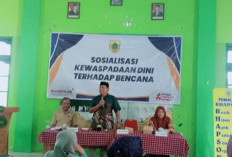 Gelar Sosialisasi Kewaspadaan Dini Terhadap Bencana, Bakesbangpol Kabupaten Pemalang Gandeng MWC 07 NU Ulujami