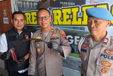 Polisi Amankan Pria Bawa Celurit 56 Cm di Genuk Semarang, Diduga Hendak Menyerang