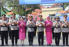 Kapolres Tegal Gelar Sertijab Enam Jabatan, Tekankan Profesionalisme