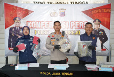 Polres Purworejo Tangkap Pelaku Pencurian Kabel Penerangan Jalan, Satu Buron