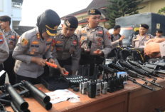 Kapolres Semarang Pastikan Kesiapan Peralatan Pengendali Massa