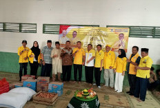 Rayakan HUT Ketum, DPD Golkar Sragen Sukacita di Panti Yatim Muhammadiyah Sragen