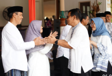 UMKM Dilibatkan, Sekda dan Istri Jadi Among Tamu saat Open House di Rumdin Wali Kota  