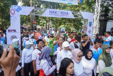 Jalan Sehat Hakordia 2025 : Antikorupsi dapat Tersampaikan Dengan Cara yang Menyenangkan