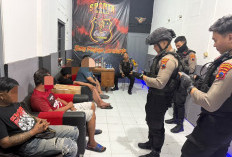 Empat Pemuda Diamankan Polisi Saat Pesta Miras di Gilingan