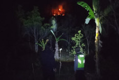 Lahan 0,4 Hektare Terbakar di Karanggayam Kebumen, Api Dipadamkan Secara Manual
