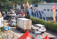 Rest Area 429 Membludak, Polisi Berlakukan Kanalisasi Alihkan Pemudik Ke Rest Area 439