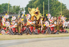 Alun-alun Pati Bergemuruh, Seribu Penari Muda Tumpahkan Energi dalam Tari Kolosal