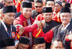Kapolri Listyo Dianugerahi Anggota Kehormatan Tapak Suci di Semarang