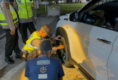 Polri Humanis, Personel Piket Bantu Pengunjung di Rest Area 287 A Cacaban