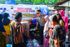 Hari Jadi Humas Polri ke-75, Polres Tegal Kota Bantu Warga Panggung Penuhi Kebutuhan Air Bersih
