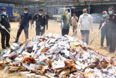 Kejari Kota Semarang Musnahkan Barang Bukti 102 Perkara, Ada 1,1 Kg Narkotika