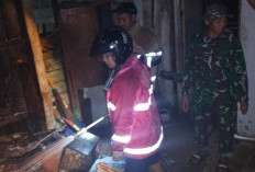Ditinggal Tarawih, Tungku Dapur Picu Kebakaran Rumah di Batang