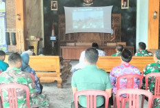 Kodim Pemalang Ikuti Video Conference TNI Manunggal Air Pertanian dengan Kasad  ‎