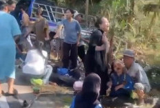 Truk Tabrak Pikap Bawa Pelajar di Belik Pemalang, 10 Orang Luka-Luka