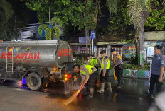 Insiden Tumpahan Oli di Jalan Mengancam Nyawa Pengendara Motor, Begini Kata Polresta Pati