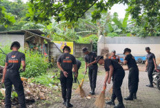 Brimob Polda Jateng Gelar Korvey Serentak di 4 Daerah, Bersihkan Waduk Cengklik hingga Pasar Setono