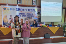 Hadirkan Duta Baca Indonesia Gol A Gong, SMP Negeri 1 Kota Tegal Gelorakan Budaya Literasi