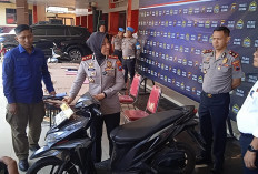 Bermodal Kunci T, Polres Batang Ringkus Angsa, Pelaku Curanmor Perumahan