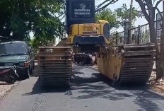 Jalan Baru Unta Raya Semarang Rusak Dilewati Bego, DPRD Sentil Koordinasi DPU
