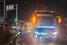 Bus AKAP Masih Nekat Putar Balik di Jalan Prof Hamka, Dishub Semarang Turun Tangan Malam Hari