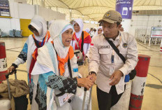 Cerita dari Sektor Delapan Makkah, Jemaah Haji Asal Wonosobo Barat Ini Sukses Naik Haji dari Daun Pisang