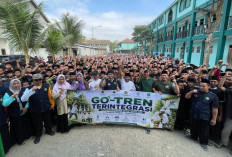 600 Santri di Kebumen Ikuti Go-Tren Tahap III, Tanamkan Nasionalisme hingga Pesantren Ramah Anak