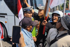 Massa AMPB Pati Tetap Berangkat ke Jakarta Meski Sempat Dihadang Polisi, Suarakan RUU Perampasan Aset 