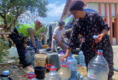 HUT Humas Polri ke-75, Polres Pemalang Salurkan 12.000 Liter Air Bersih  