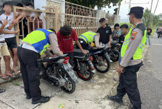 Aksi Balap Liar di Kudus Diobrak abrik Polisi, Pelaku Ditangkap dan Belasan Motor Diamankan