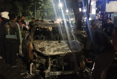 Mobil Avanza Terbakar di Ngaliyan Semarang, Ledakan Terdengar Usai Tinggalkan SPBU