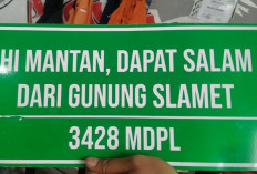 Pendaki yang Hilang di Gunung Slamet Beri Pesan untuk Mantan Kekasih, Ini Isinya