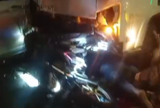 Truk Rem Blong di Exit Tol Bawen, Hantam Puluhan Motor-Mobil Saat Menunggu Lampu Merah, Korban Bergelimpangan