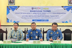 Digitalisasi Bansos di Kabupaten Tegal, Dinsos Gelar Bimtek Agen Pendamping Operator Data Desa
