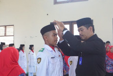 70 Pelajar Pituruh Dikukuhkan Jadi Paskibra, Siap Kibarkan Merah Putih pada HUT ke-81 RI