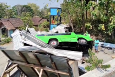 Satu Orang Tewas, Elf Rombongan Asal Boyolali Terguling Hingga Timpa Kios di Tanjakan Bundelan Klaten