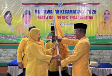 Eni Kusdianti Menang Aklamasi dalam Muscam PK Golkar Tegal Selatan 2026