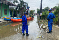 Banjir Setengah Meter Rendam Tiga Desa, Satpolairud Pati Sisir Lokasi Wilayah Bencana