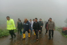 Kunjungi Lokasi Longsor Pranten, Bupati Batang: Harus Relokasi