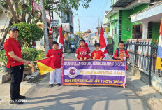 Unik dan Semarak, Jalan Sehat SDN Pesurungan Lor 2 Tegal Berhadiah Laptop