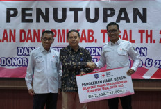 Bulan Dana PMI Tegal Tembus Rp2.33 Miliar, Bertahan di Tiga Besar Jawa Tengah