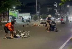 Balap Liar Picu Kecelakaan Beruntun di Jalan Dr Cipto Semarang, Tujuh Orang Jadi Korban