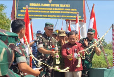 Peresmian 53 Jembatan Garuda Merah Putih Se- Jateng dan DIY di Pekalongan, Pangdam: TNI Kerja Tulus Ikhlas