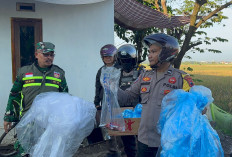 Patroli Subuh Polres Pekalongan Kota Sita 58 Balon Liar dan Ratusan Petasan