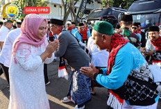 Lepas Keberangkatan Calhaj, Ketua DPRD Grobogan: Pulang Selamat, Bawa Predikat Haji Mabrur