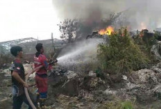 Gudang Pabrik Solder di Talang Tegal Nyaris Dilalap Api, Percikan Las Picu Kebakaran