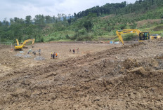 Pembangunan Huntara Padasari Tegal Dikebut, 8 Alat Berat sudah Dilokasi