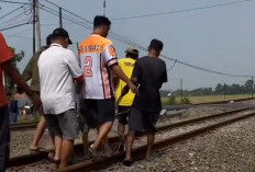 Lansia Tewas Tertemper Kereta Api di Perlintasan Sirangkang Petarukan, Korban Terpental 50 Meter
